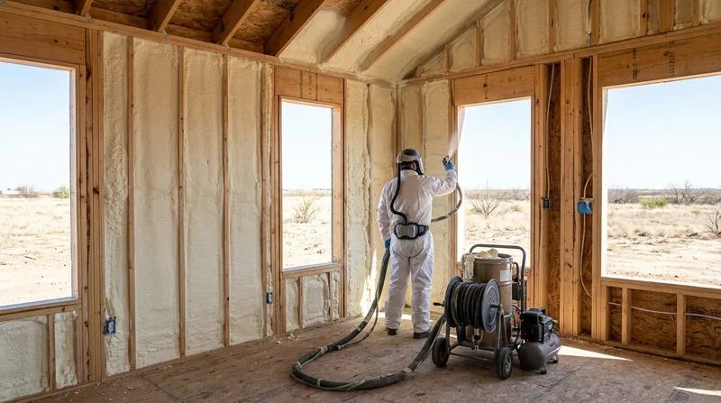 Commercial & New Construction Spray Foam Lubbock